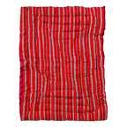 Colchoneta Matrimonial Super Cómoda Reforzada Rojo