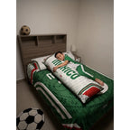 Almohada Providencia Super Jumbo Selección Mexicana Esponjos Verde Musgo