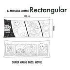 Almohada Providencia Super Jumbo Mario Team Rojo
