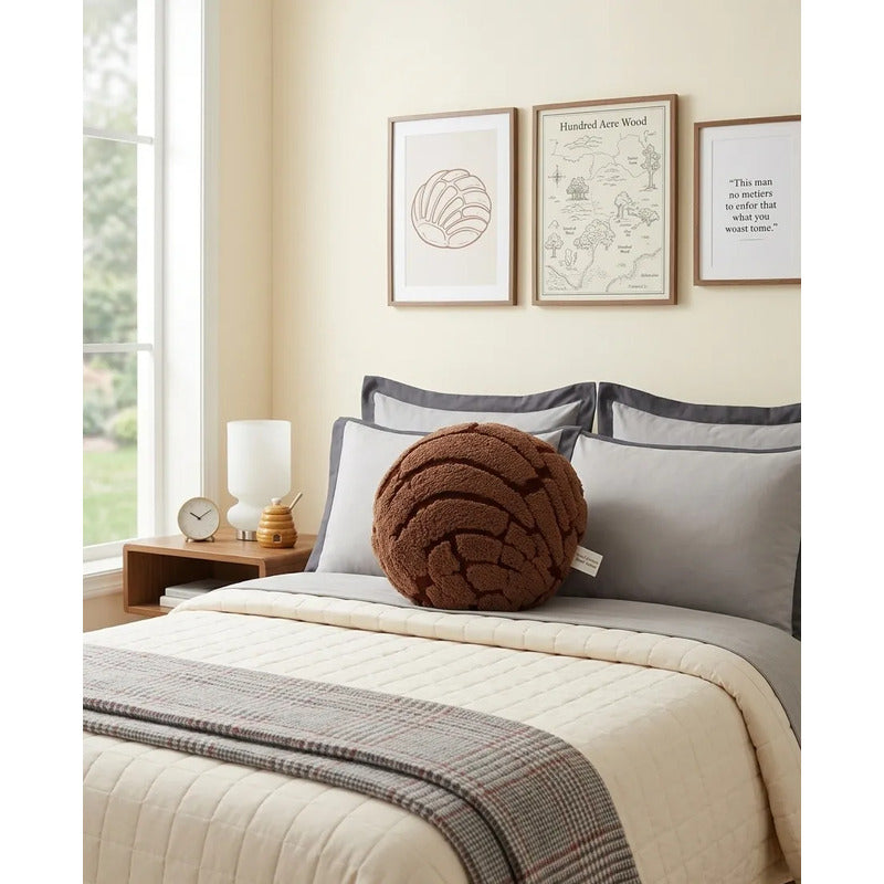 Almohada Providencia Abrazable Concha De Chocolate Chica Chocolate