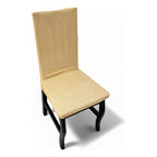 Cubre Sillas Stretch Premium Elástica Para Silla Ajustable Beige Taude