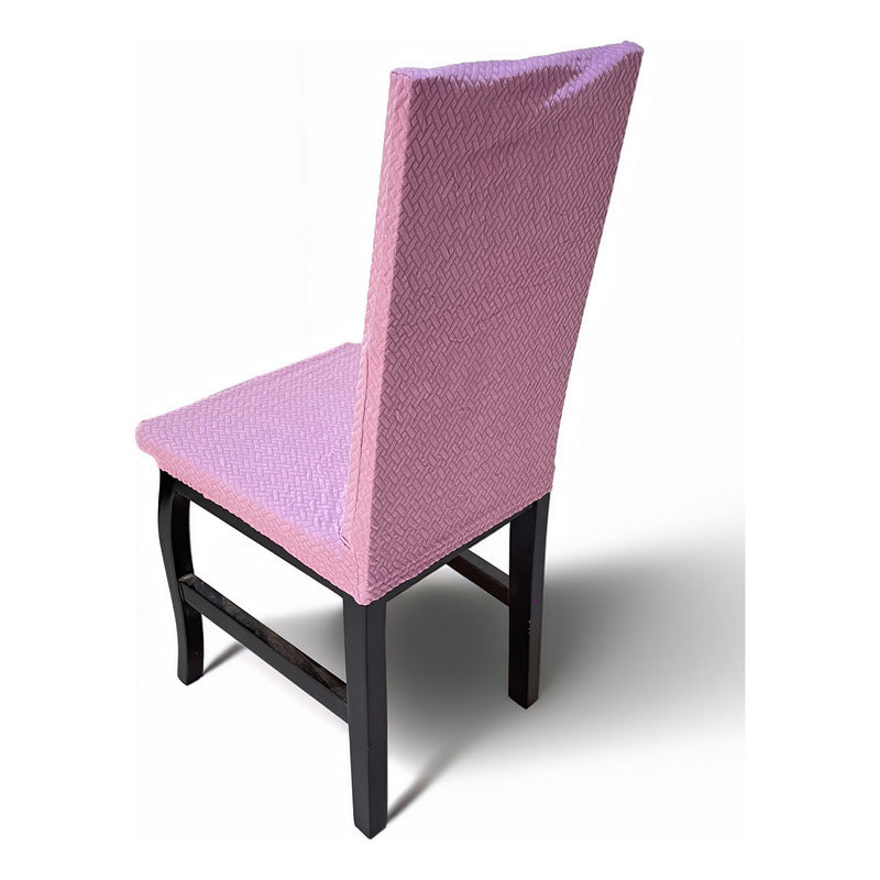 Cubre Sillas Stretch Premium Elástica Para Silla Ajustable Violeta Lila