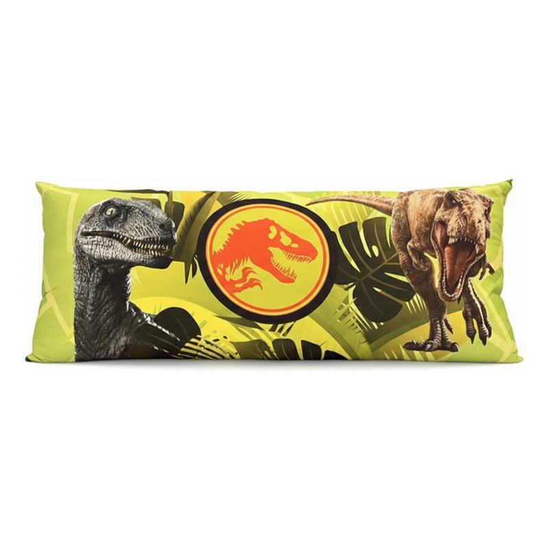 Almohada Providencia Super Jumbo Jurassic Roarrr Verde Musgo