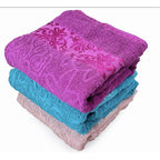 Tallas De Medio Baño 100% Algodón Super Absorbente Monarca Violeta Colección 3