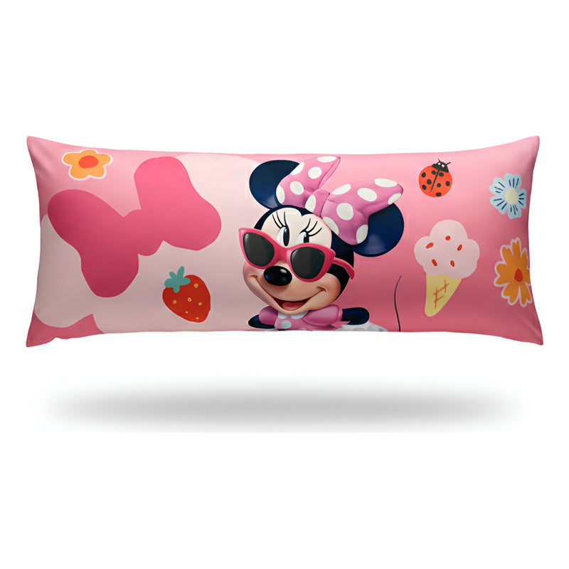 Almohada Providencia Super Jumbo Minnie Love Rosa Claro