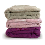 Tallas De Medio Baño 100% Algodón Super Absorbente Monarca Rosa Colección 1