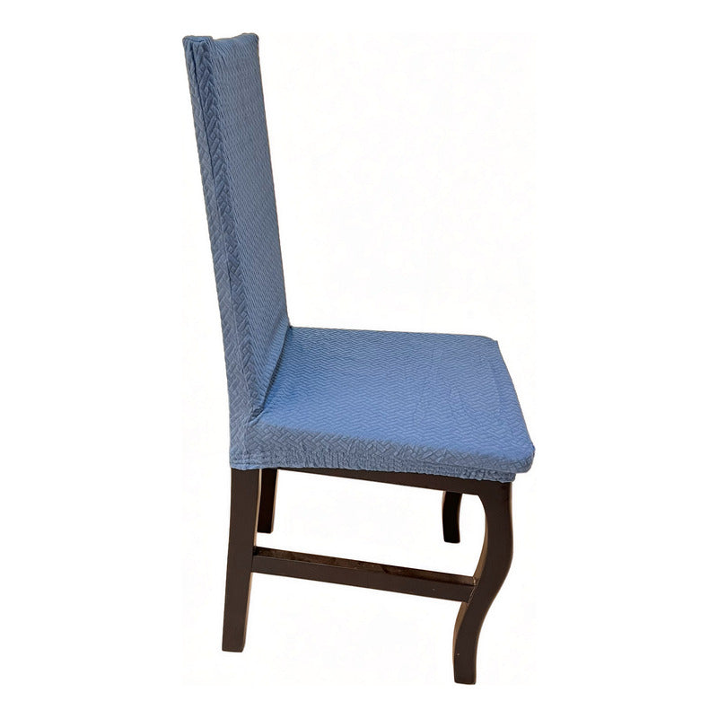 Cubre Sillas Stretch Premium Elástica Para Silla Ajustable Beige Ópalo