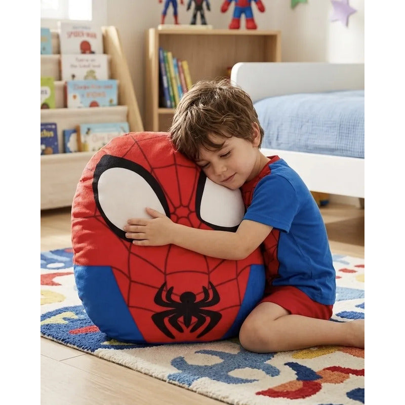Almohada Providencia Abrazable Spider Man Super Suave Rojo