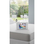 Funda Para Colchón/cubre Colchó Leonora Queen De Toalla Blanco Acabado De Toalla Queen