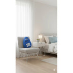 Almohada Providencia Lunetas M&m's Azul Super Esponjoso Azul