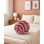 Cojin Providencia Abrazable Concha De Fresa Chica Rosa Concha Rosa Chica