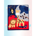 Cunero Baby Clasic Leonora De Bebé Térmico Y Super Suavecito Zoo Rojito Rojo