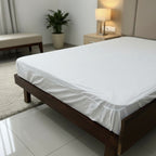Leonora Protector Cubre Colchón De Toalla King Size Blanco Acabado De Toalla King