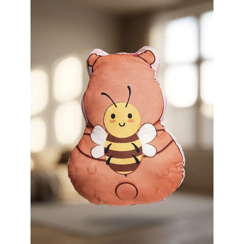 Almohada Suave Decorativa Colección Especial- Capibara Chocolate