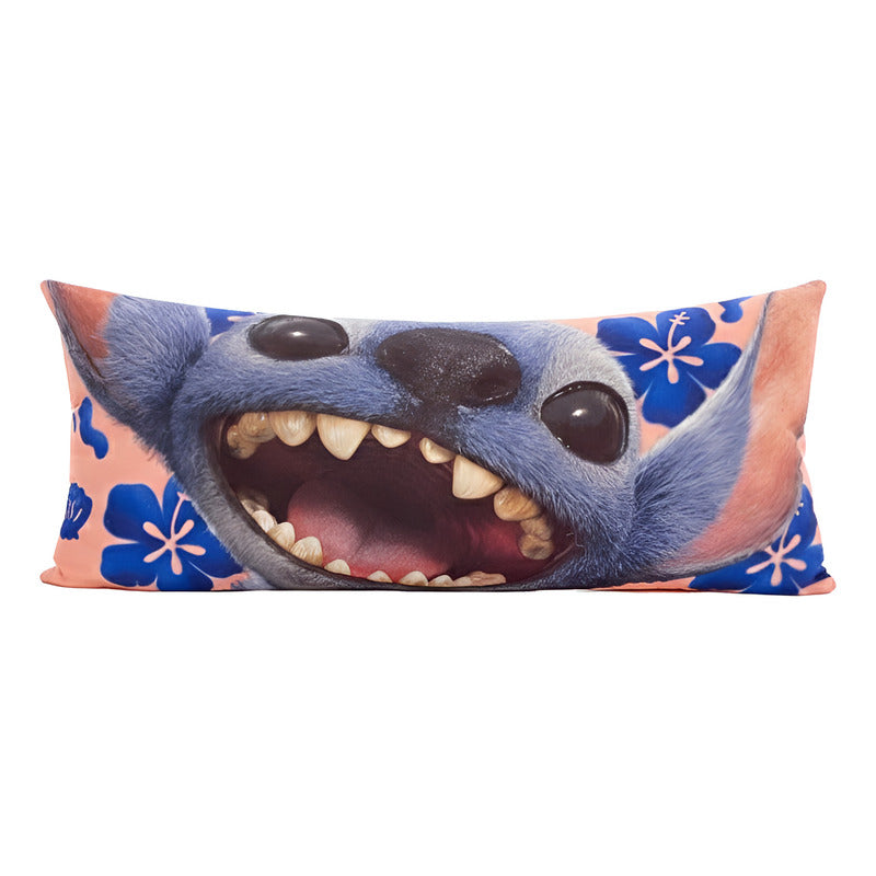 Almohada Providencia Súper Jumbo Rectangular Stitch Azul Acero