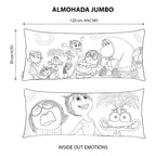 Almohada Providencia Super Jumbo Intensamente Teams Azul Acero