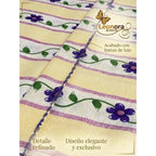 Juego De Sabana Matrimonial 100% Algodón Suaves Y Frescas Amarillo Pétalo Pop Amarilla