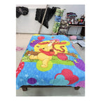 Frazada Providencia Matrimonial De Winnie The Pooh Suavecita Winnie The Pooh 780 G Azul Claro