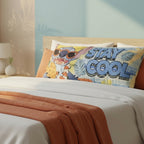 Almohada Providencia Super Jumbo Stitch Stay Cool Naranja Claro