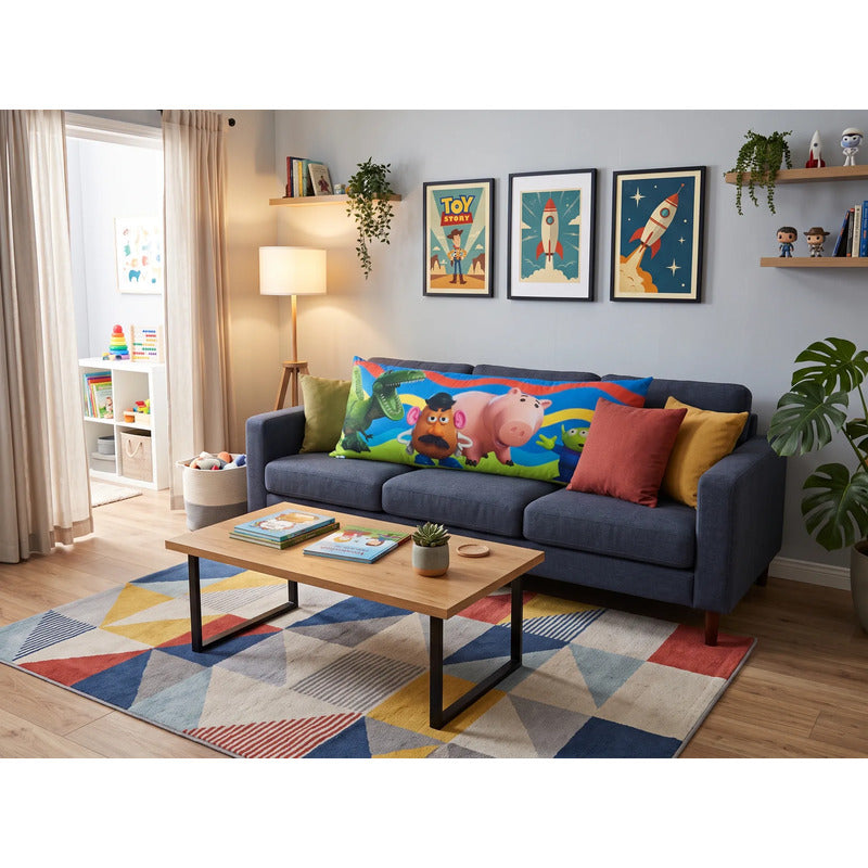 Almohada Providencia Super Jumbo Toy Story Aventuras Azul Acero