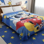 Frazada Providencia Disney Matrimonial Mickey. Mickey Rojo