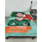 Frazada Providencia Matrimonial Panini Brian Gutiérrez Suave Brian Gutiérrez 680 G Verde Claro