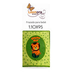 Cunero Baby Clasic Leonora De Bebé Térmico Y Super Suavecito Leoncito Verde Verde