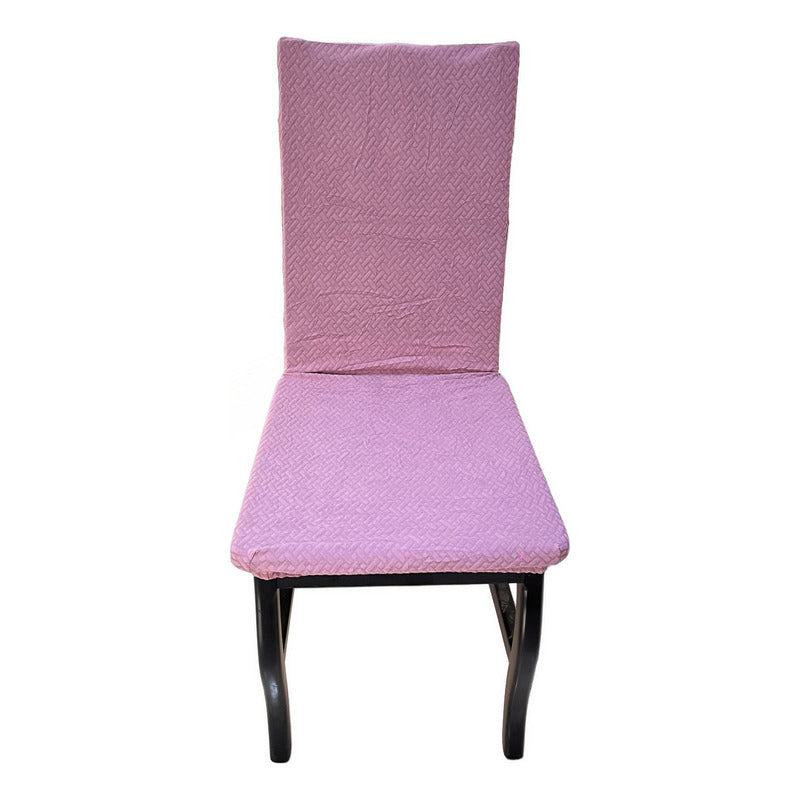 Cubre Sillas Stretch Premium Elástica Para Silla Ajustable Violeta Lila
