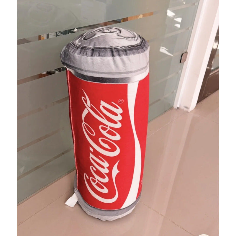 Almohada Providencia De Lata Coca Cola Super Esponjosa Suave Rojo