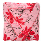 Juego De Sabanas Franela Mariol 100% Algodón Matrimonial Rosa Chicle Rosa Pradera