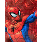 Cobija Manta Provipolar Matrimonial 180x210 Providencia Color Spider Man Diseño De La Tela Liso