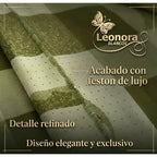 Juego De Sabana Matrimonial 100% Algodón Suaves Y Frescas Verde Soles Y Lunas Verde