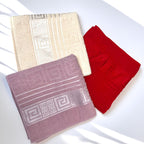 Tallas De Medio Baño 100% Algodón Super Absorbente Maya Beige Colección 2