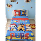 Frazada Providencia Disney Matrimonial Super Calientita Paw Patrol Pups Azul Acero