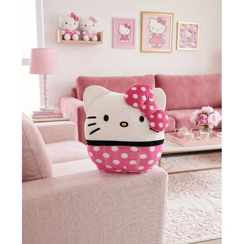 Almohada Providencia Abrazable Hello Kitty Super Esponjosa Rosa