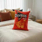 Almohada Providencia Doritos Grande Super Suave Y Esponjoso Terracota