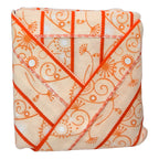 Juego De Sabanas Franela Mariol 100% Algodón Matrimonial Nude Mandarina Suave