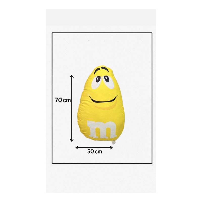 Almohada Providencia Colección Tentación  Suaves Individual Amarillo