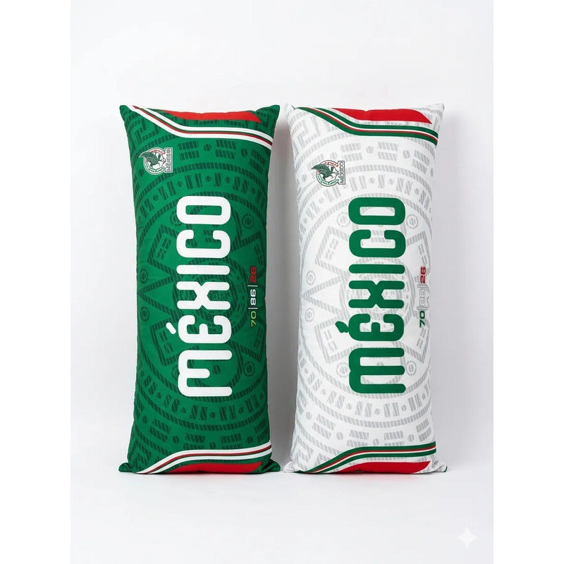 Almohada Providencia Super Jumbo Selección Mexicana Esponjos Verde Musgo