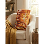 Almohada Decorativa Providencia Pan De Fiesta 75 X 45 Cm Naranja Claro