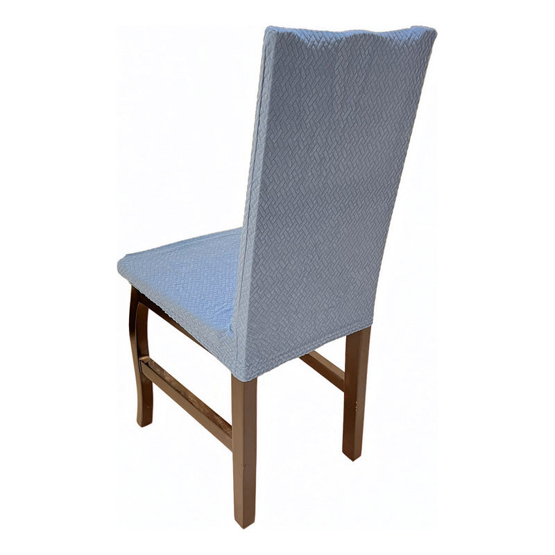 Cubre Sillas Stretch Premium Elástica Para Silla Ajustable Beige Ópalo
