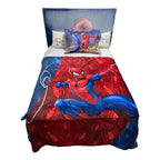 Cobija Manta Provipolar Matrimonial 180x210 Providencia Color Spider Man Diseño De La Tela Liso