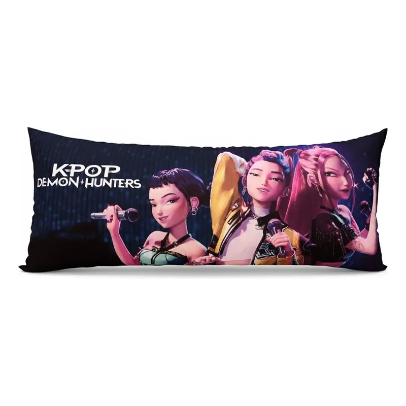 Almohada Providencia Jumbo Guerreras K-pop Demon Hunters Lavanda