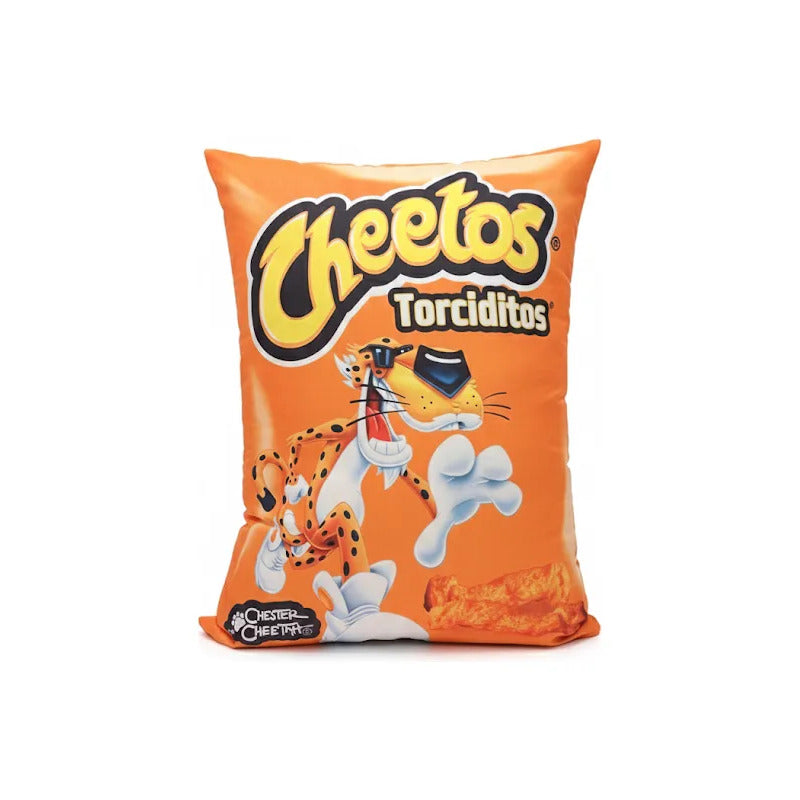 Almohada De Chetos Providencia Grande Super Suave Esponjoso Naranja