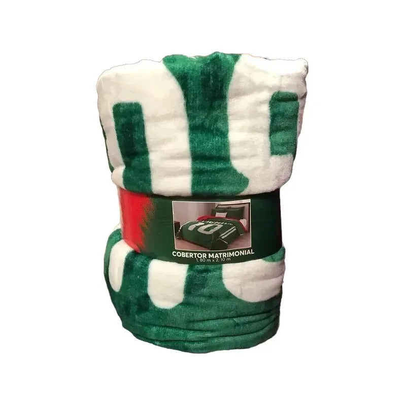 Frazada Providencia Extra Suave Y Calientita Mexico Mundial México 10 700 G Verde