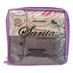 Juego De Sabanas 6 Piezas Tacto Bambu Premium Quality Nude Jardín Beige