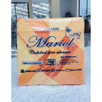 Juego De Sabana Matrimonial 100% Algodón Suaves Y Frescas Naranja Sol Y Luna Naranja
