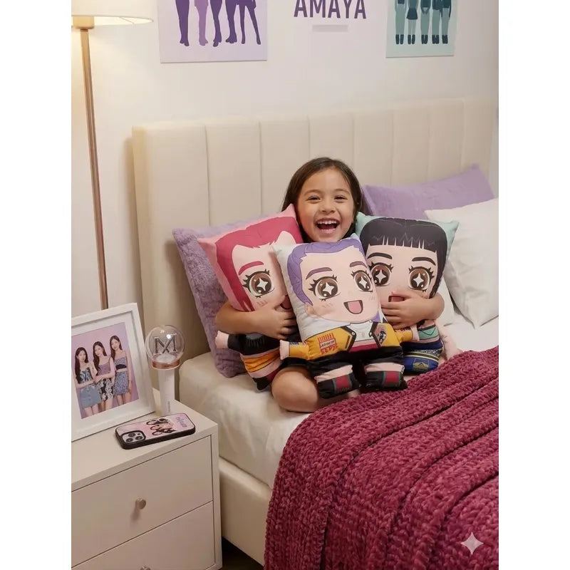 Almohadas Providencia Guerreras K Pop - Demon Hunters Violeta