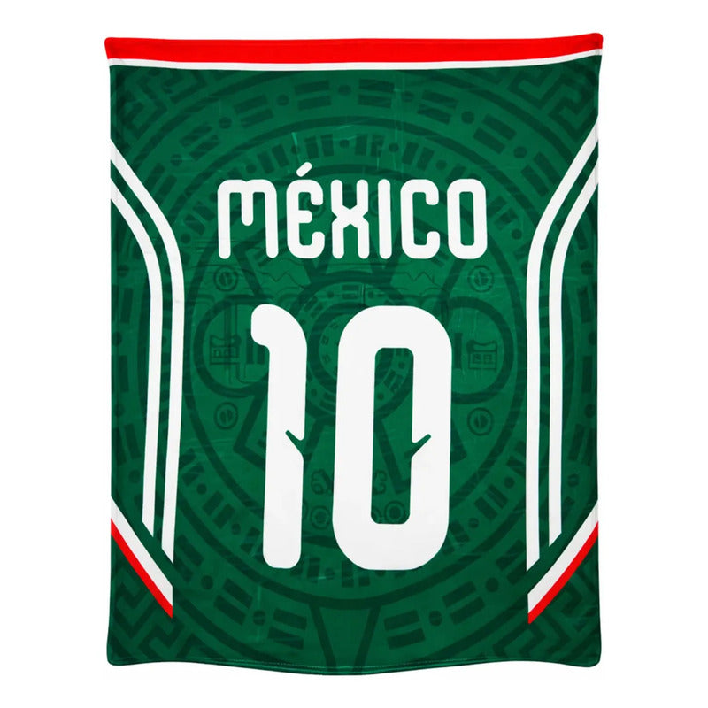 Frazada Providencia Extra Suave Y Calientita Mexico Mundial México 10 700 G Verde