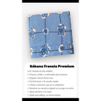 Juego De Sabanas Franela Mariol 100% Algodón Matrimonial Azul Acero Acapulco Azul